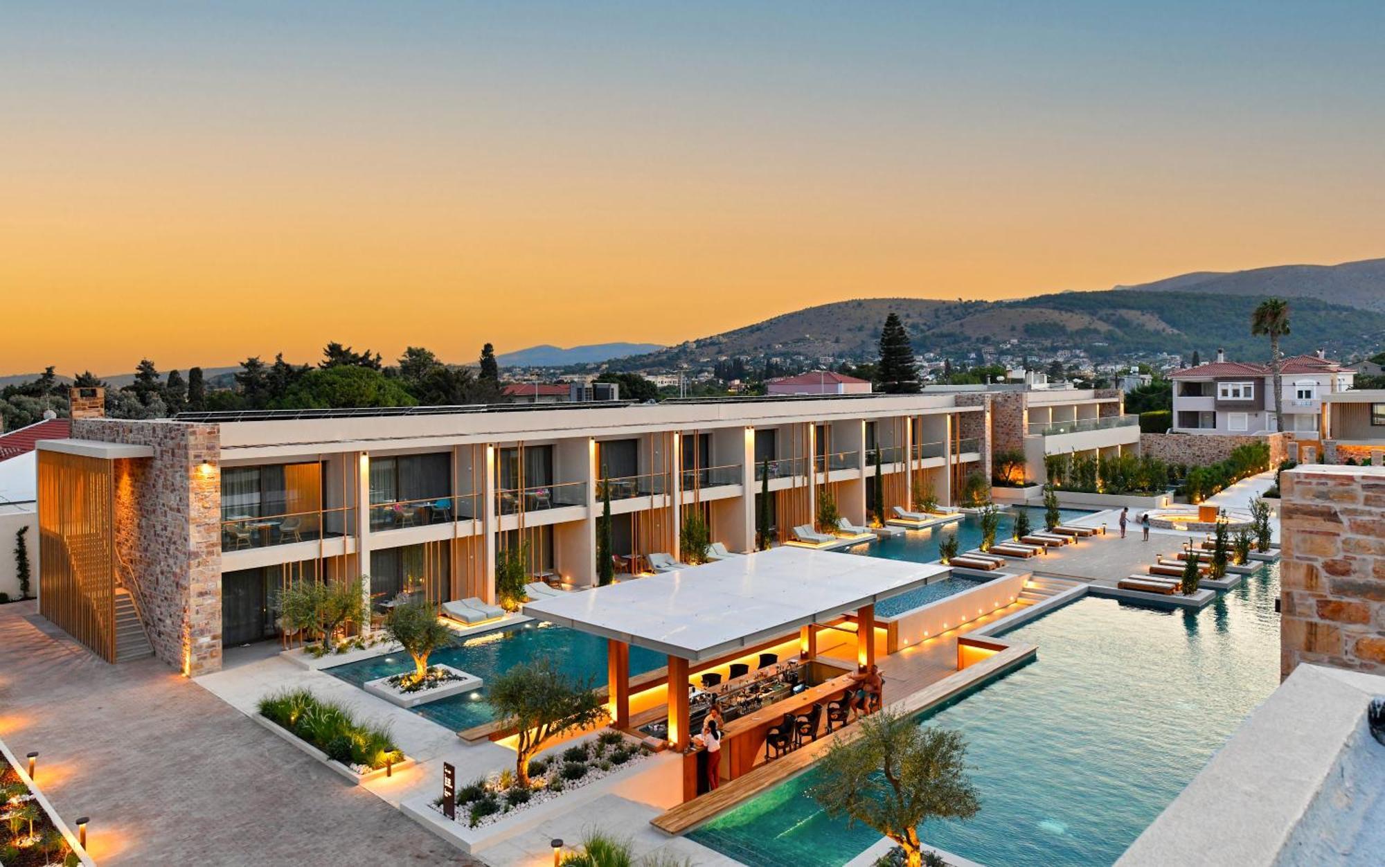 Royal Pearl Island Chios Hotel And Spa Exterior photo